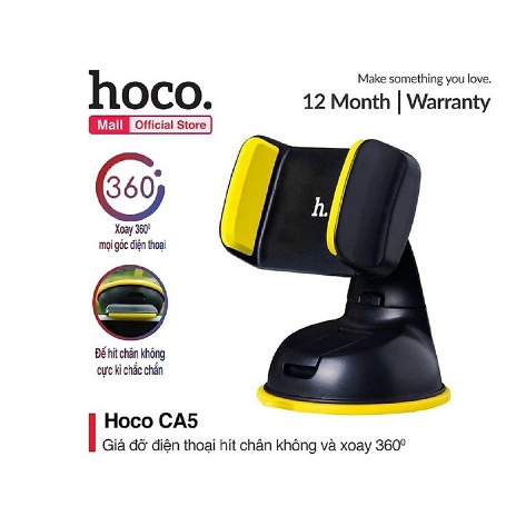 HOCO CA5 CAR PHONE HOLDER - สินค้าของแท้
