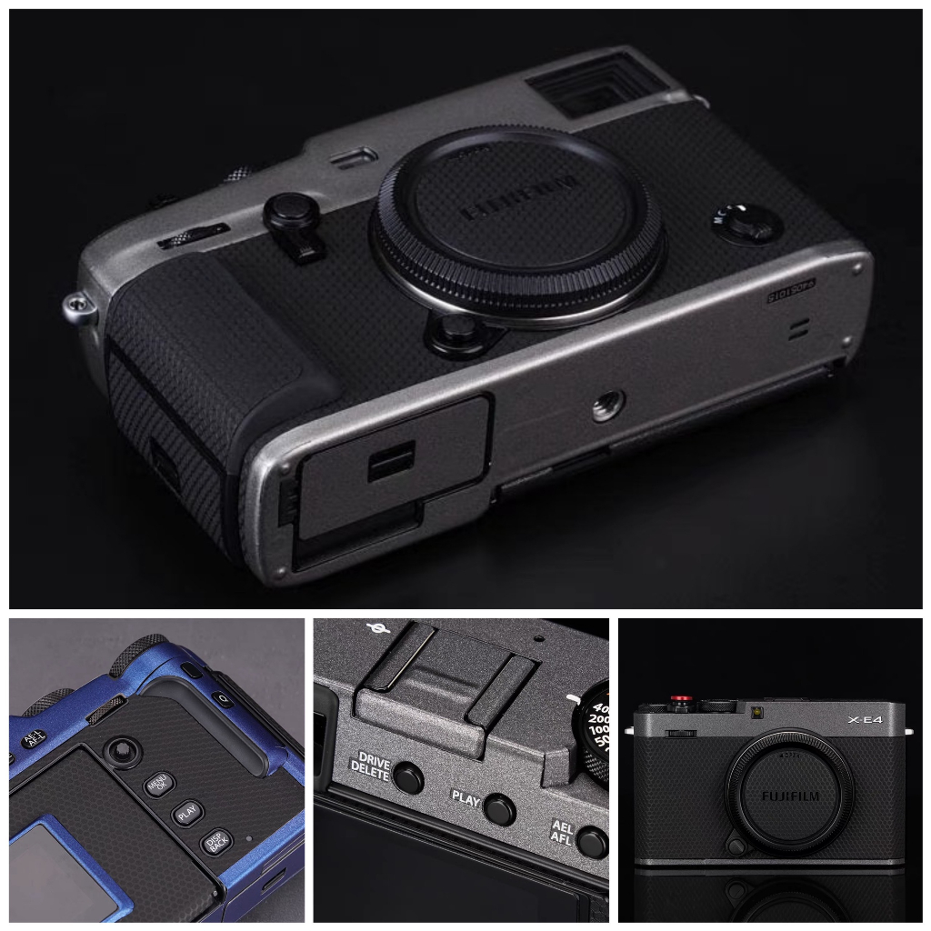 สติ๊กเกอร์และผิวหนัง 3M คุณภาพสูงสําหรับกล้อง Fujifilm XE2, XE2s, XE3, XE4, XA5, XA7...