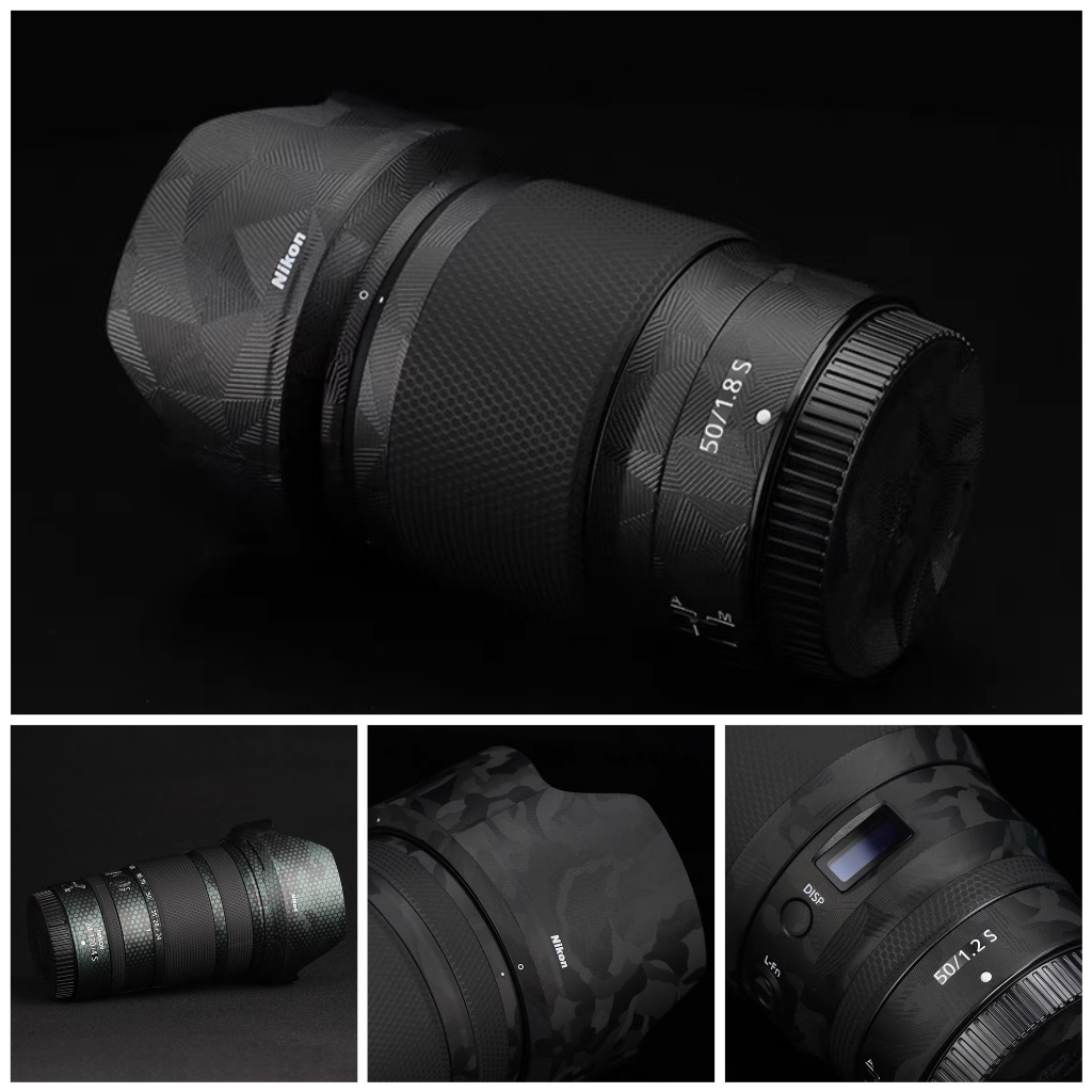 สติ๊กเกอร์ 3M พรีเมี่ยมสําหรับเลนส์ Nikon Z 20, 24, 35, 50, 85 F1.8S, 85 F1.2S, 105 F2.8S