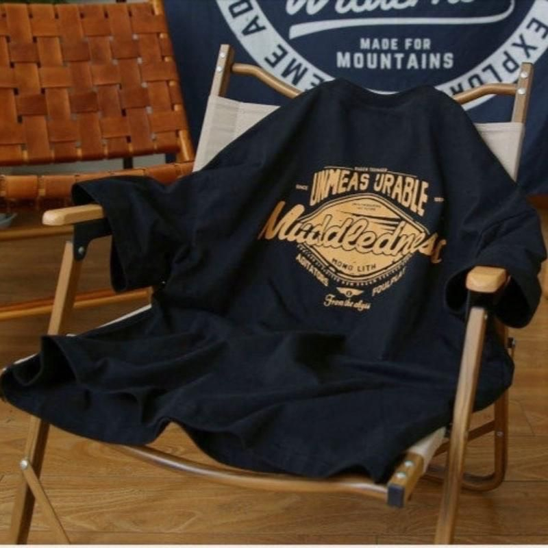 เสื้อยืด Unisex สําหรับผู้ชายและผู้หญิงทรงหลวม ผ้าฝ้ายทรงหลวม พิมพ์ลายคํา MUDDLE สไตล์เกาหลี CaMa St