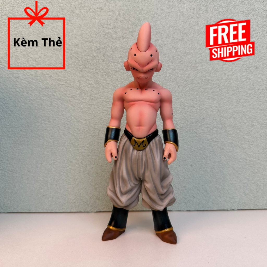 Majin Buu Extremely Sharp Model - Kid Buu Angry Dragon Ball - โมเดล GaGa (พร้อมการ์ด)