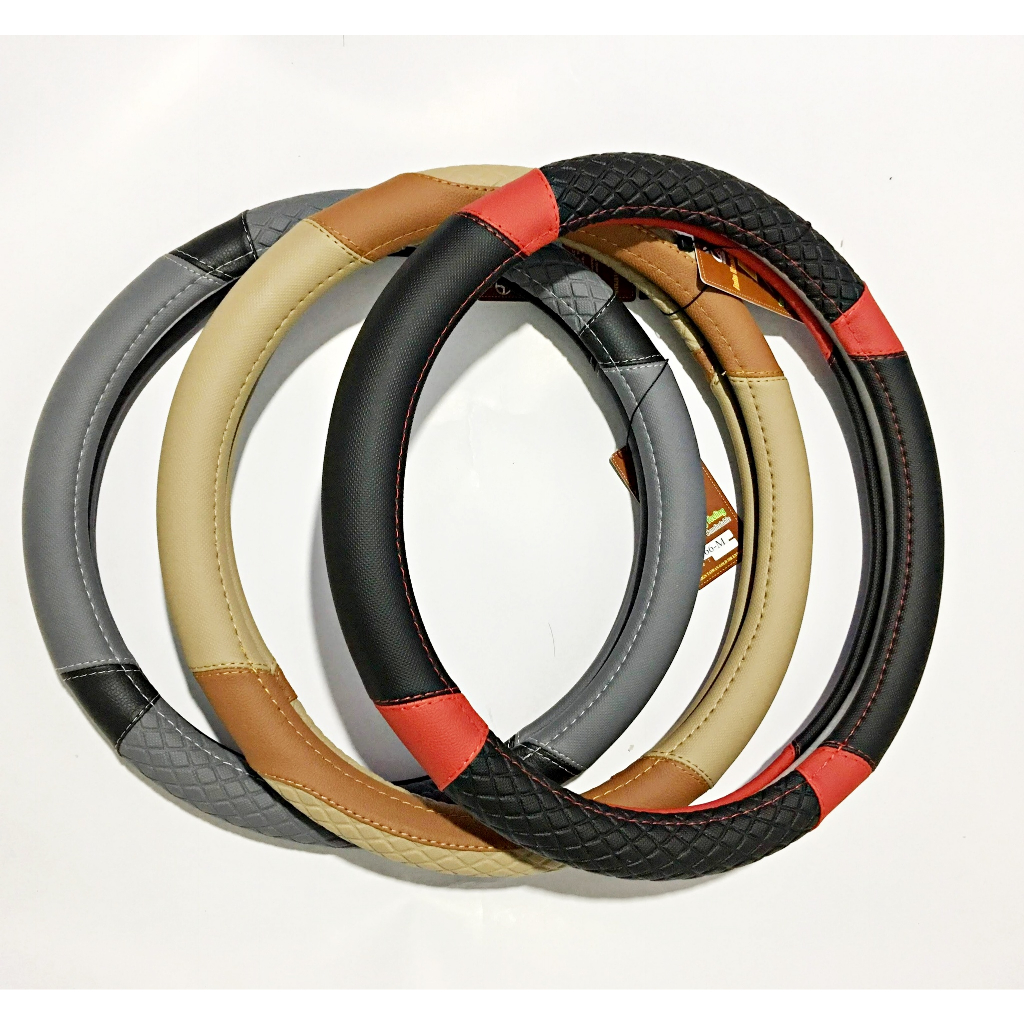 ที่หุ้มพวงมาลัยรถยนต์สําหรับ HYUNDAI I10 ACCENT TUCSON STARGAZER ELANTRA SANTAFE CRETA.... ขนาดมาตรฐ