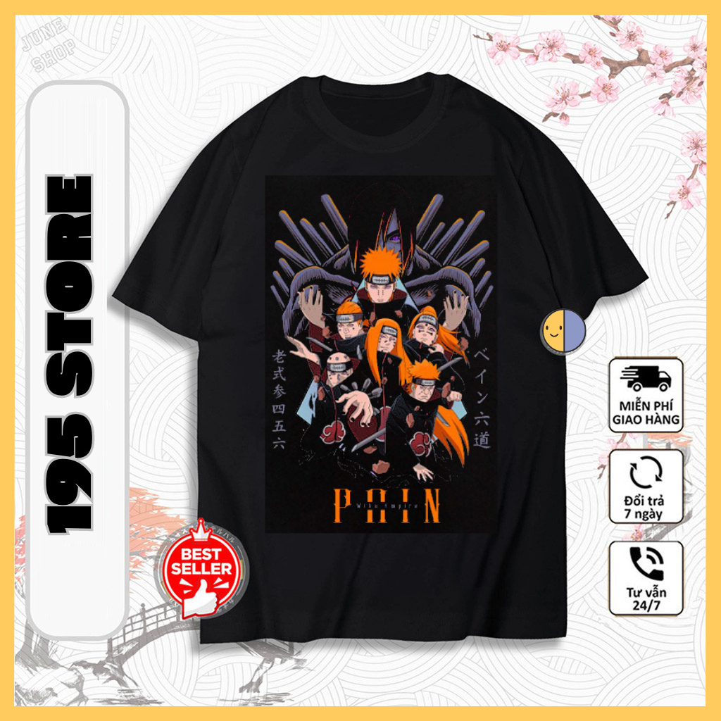 Naruto Naruto T-Shirt, Anime T-Shirt พิมพ ์ ลาย Super Cool Naruto Shippuden Image. เสื ้ อยืดยืดหยุ ่ นและเย ็ นคุณภาพสูง