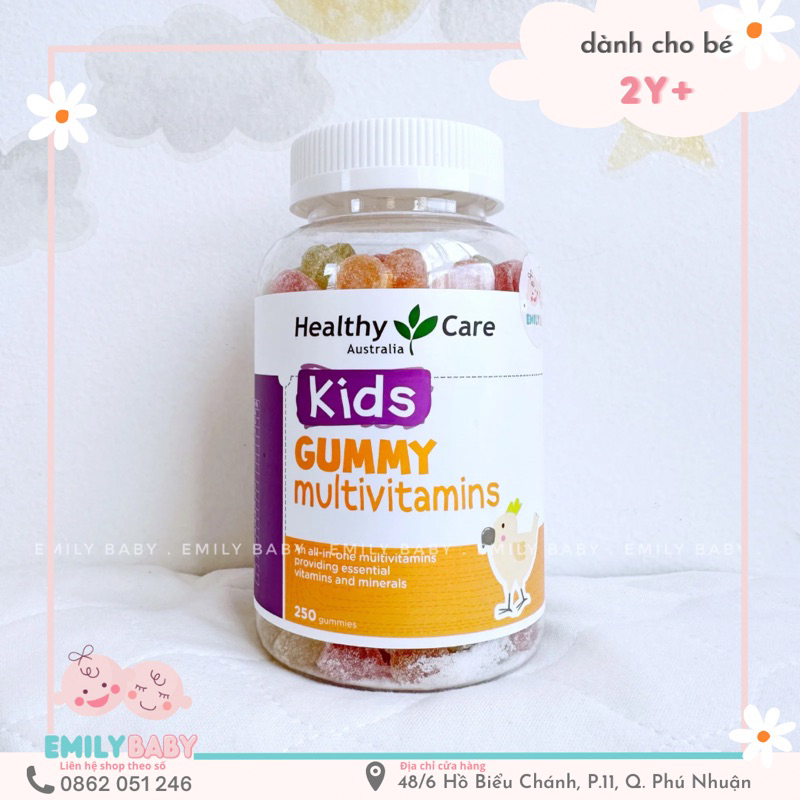 Healthy Care Kids Gummy Multivitamin 250 แคปซูล