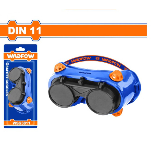แว่นตานิรภัย DIN11 WADFOW WSG3811 ของแท้