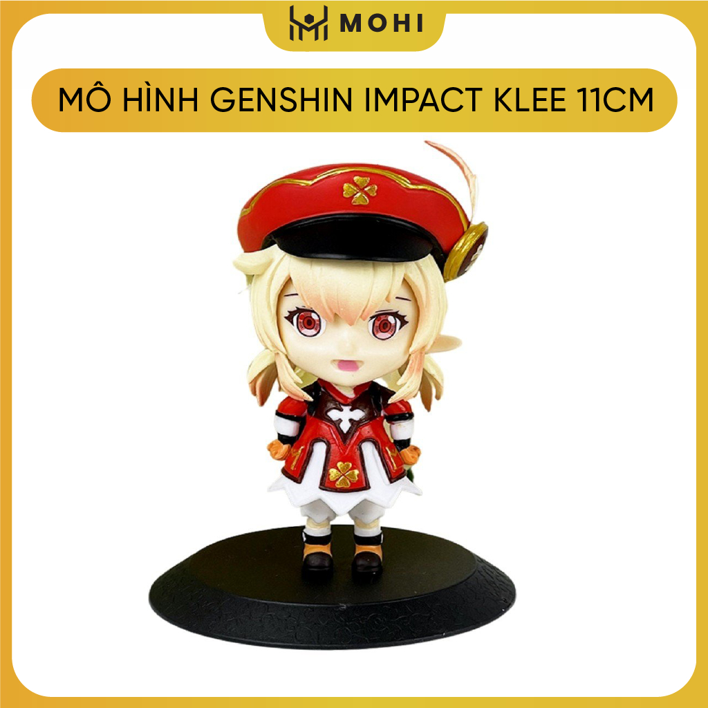 ฟิกเกอร์ Genshin Impact Klee สุดน่ารัก - สูง 11 ซม. - น้ําหนัก 190 กรัม - ฟิกเกอร์ Genshin Impact - 