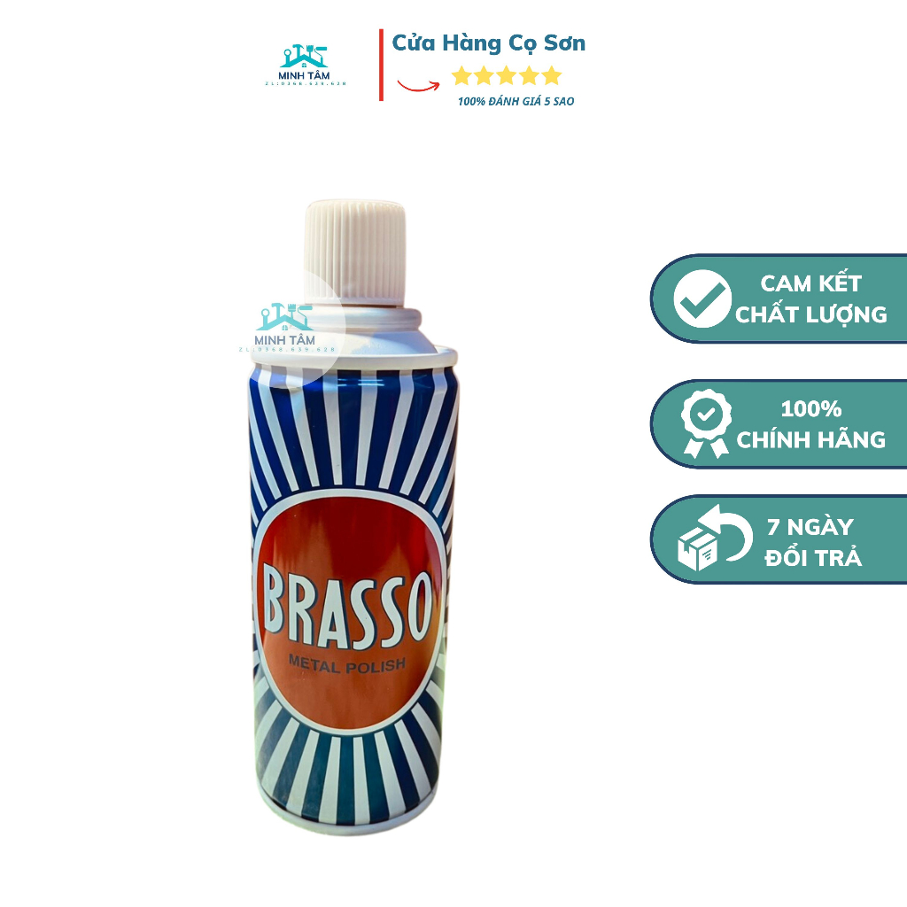 BRASSO Super Strong Metal Polishing Solution 200ml