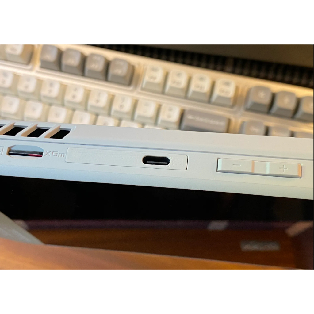 ฝาครอบพอร์ตต่อขยายพิมพ์ลาย 3D คุณภาพสูงสําหรับ ASUS ROG Ally - PLAYTEK p73