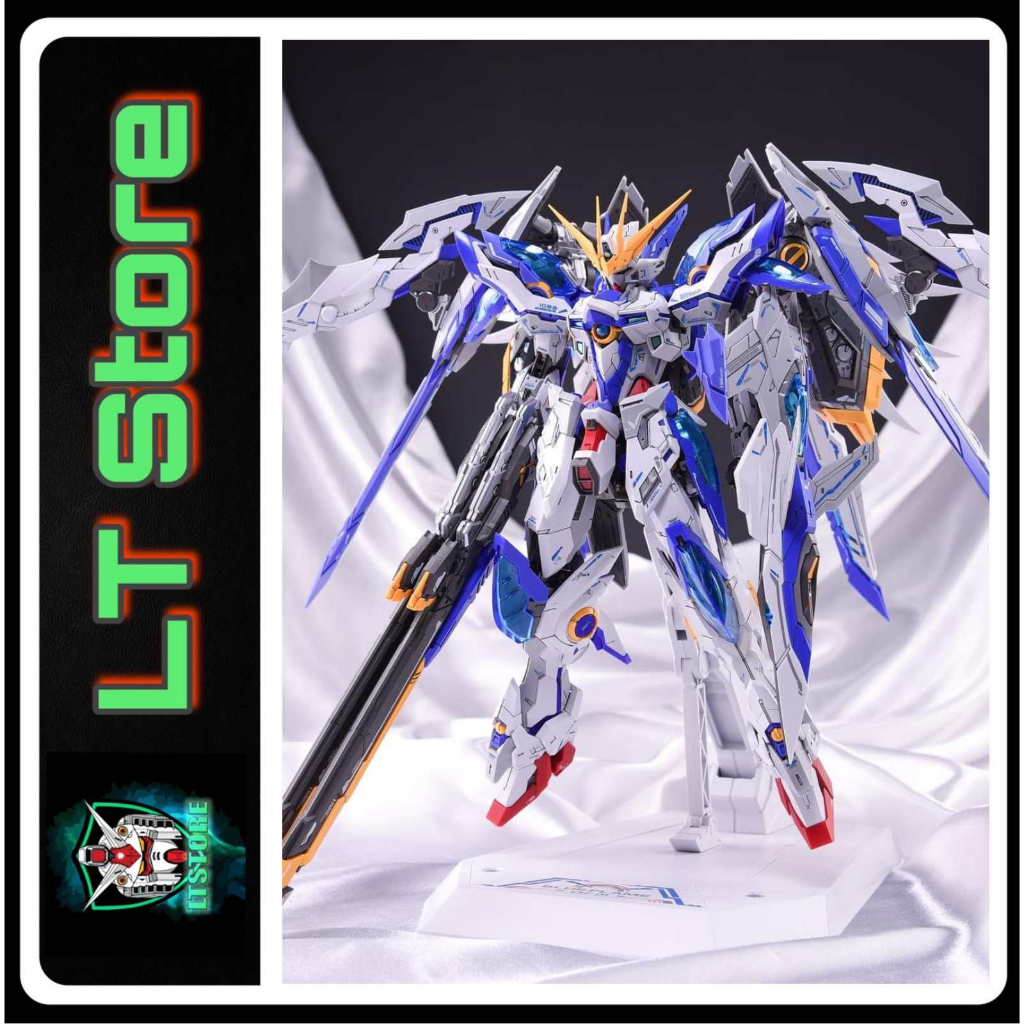 MG ZZA Blue Flame CH-01 ZA08 Assembly Model (มาพร้อมด้ามดาบโลหะ + ฐาน + รูปลอกน้ํา)
