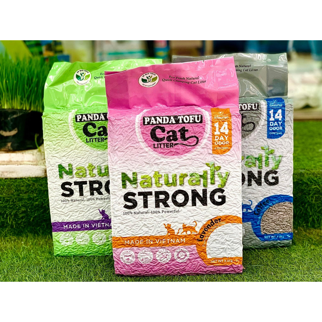 Panda Naturaily Strong Soy Cat Cat Cat 7L Bag