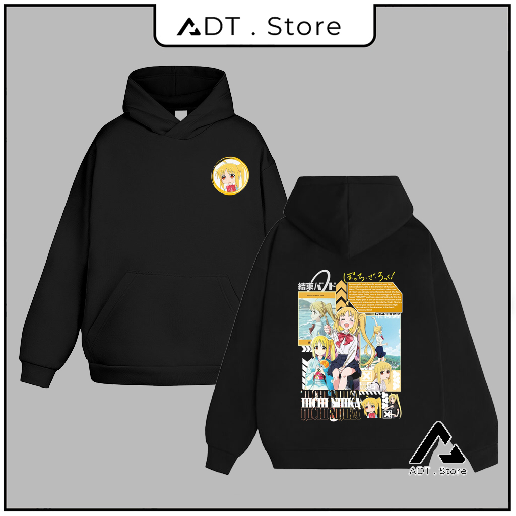 Bocchi The Rock Hoodie: Ichiji Nijika Maximum Men / Women