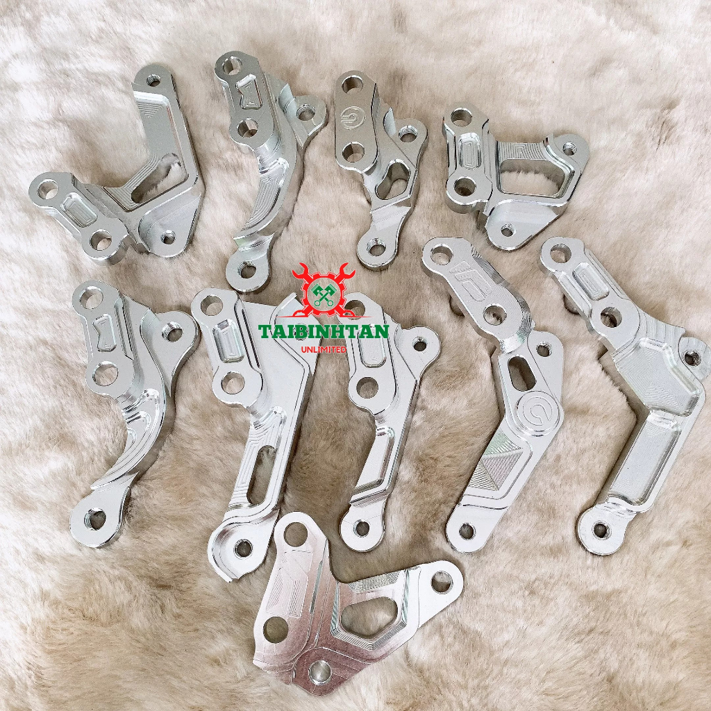 จาน CNC ด้านหน้า_ชาม CNC ติดตั้ง 4 pis adelin, pando, brambo__ใช้ได้กับรถทุกรุ่น ขนาดแผ่นดิสก์ทั้งหมด