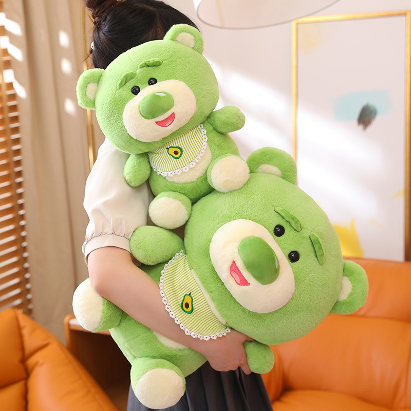 Garlic Lotso Teddy Bear ผ ้ าพันคอนั ่ ง - Lotso Green Stuffed Lotso Teddy Bear Company