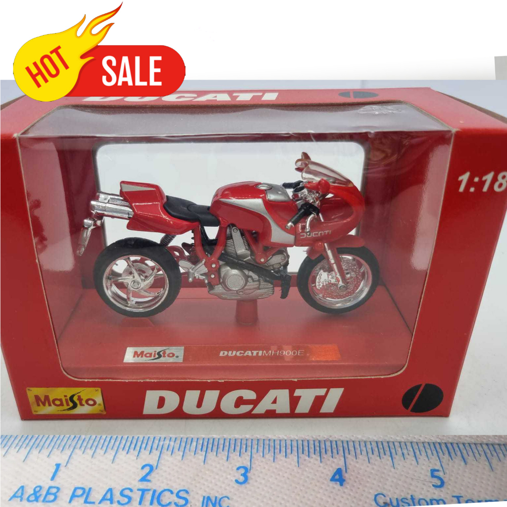 Ducati MH 900 E MAISTO โมเดลสเกล 1/18 ของขวัญสะสมครบรอบมูลค่าสูง
