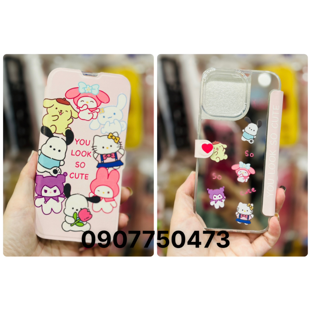 เคสหนัง Sanrio VS2 iPhone 13/13 Pro - 13 Pro Max - 14 Pro Max