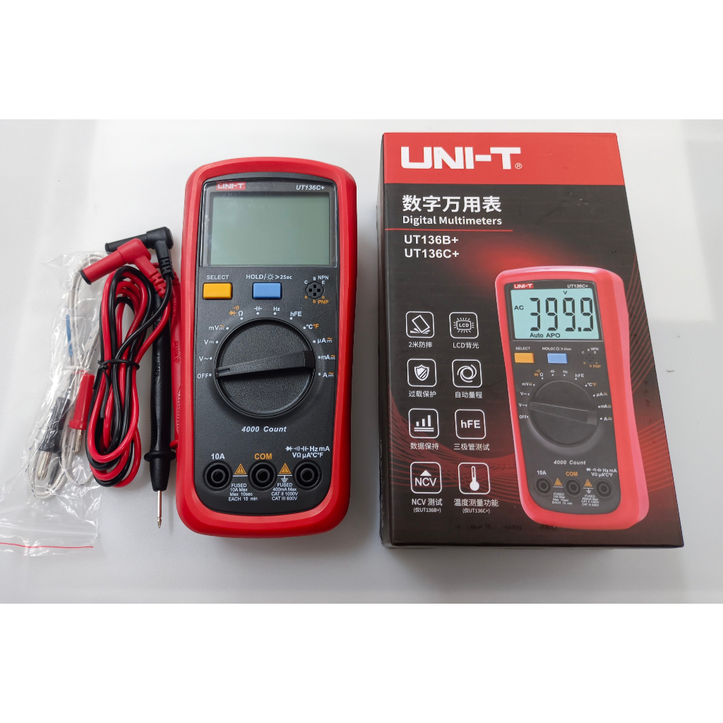 UNI-T มัลติมิเตอร์แบบดิจิตอล ( UT136C+ )