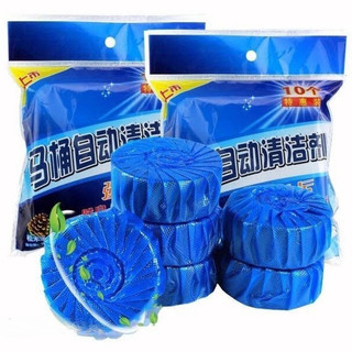 Túi 10 Viên Khử Mùi Tẩy Bồn Cầu Thế Hệ Mới 2X- Thả Xả Toilet Diệt Khuẩn, Tẩy Sạch Vệ Sinh Vết Bám Bẩn 88292