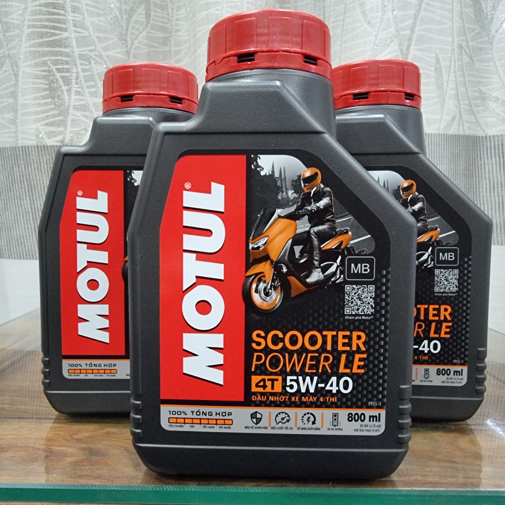 MOTUL SCOOTER POWER LE 5W40 น้ํามันสกู๊ตเตอร์