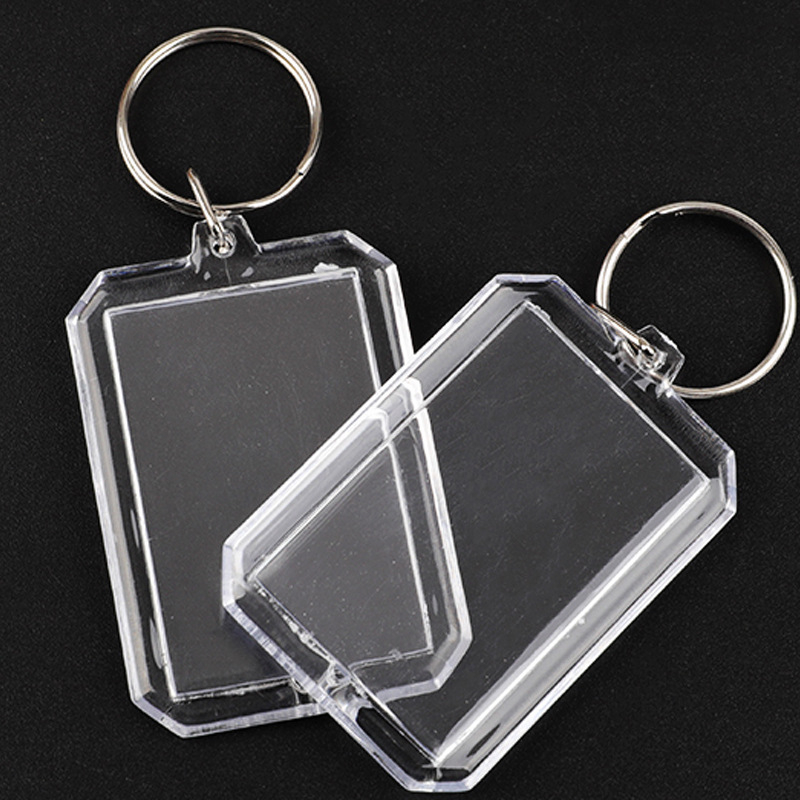 Combo 50c MICA KEYCHAIN - พวงกุญแจ QR - พวงกุญแจ Mica QR แบบใสเปล่า