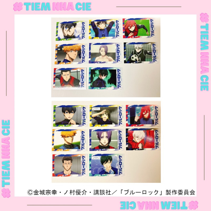 [Cies Shop] [AVAILABLE] การ์ดขุด Blue Lock Striker No. 1 งาน AB