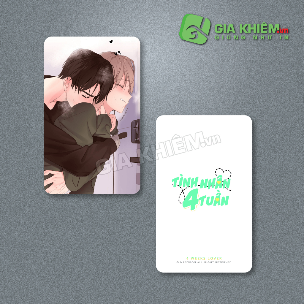 4 WEEK LOVER Photocard (P1) - 4 WEEKS LOVER