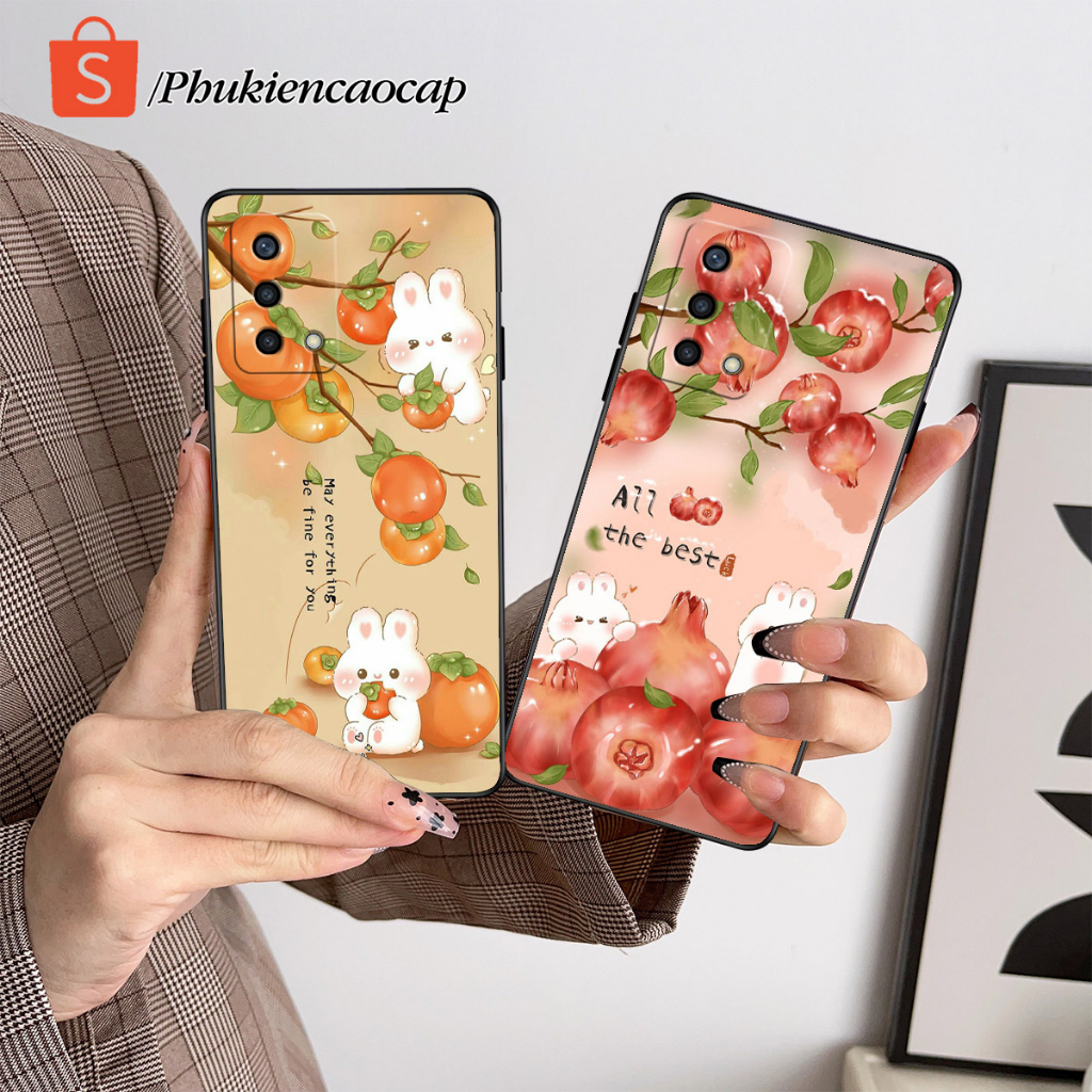เคส Oppo A74 - A74 5G - เคส Oppo พิมพ์ลายกระต่ายสุดน่ารัก - วัสดุ TPU