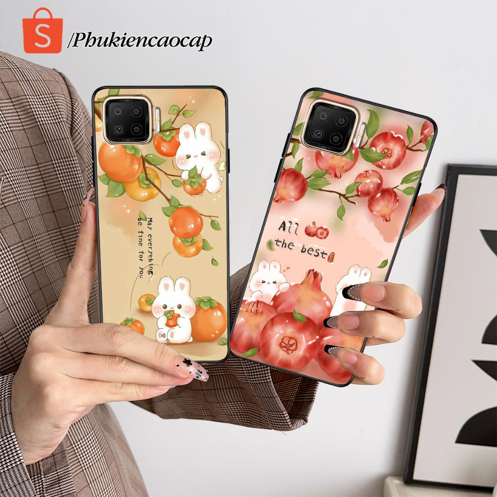 เคส Oppo A73 - A93 - เคส Oppo พิมพ์ลายกระต่ายสุดน่ารัก - วัสดุ TPU
