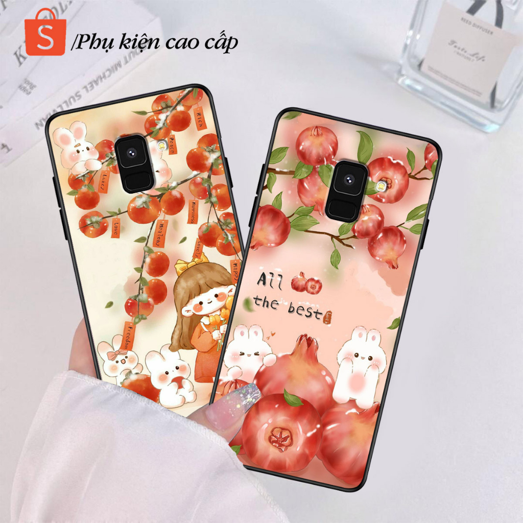 เคส Samsung A8 2018 / A8 Plus / A8+ / A8 Star - เคส Samsung พิมพ์ลายกระต่ายสุดน่ารัก - วัสดุ TPU