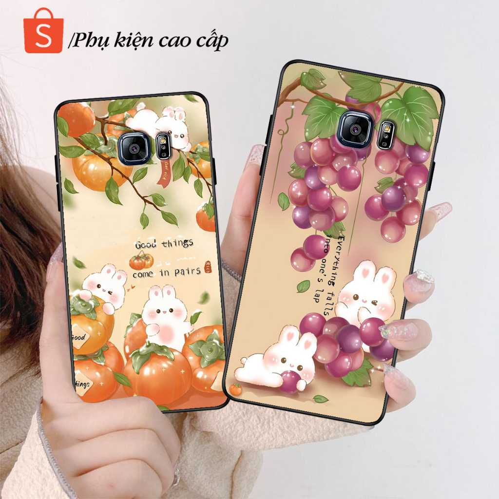 เคส Samsung S6 / S6 Edge / S6 Edge+ - เคส Samsung พิมพ์ลายกระต่ายสุดน่ารัก - วัสดุ TPU