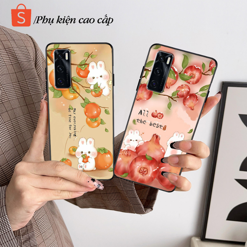 เคส Vivo V20 SE / V20SE - เคส Vivo พิมพ์ลายกระต่ายสุดน่ารัก - วัสดุ TPU
