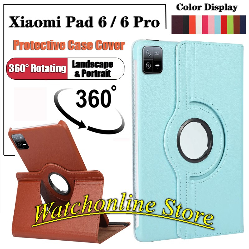 เคสหนังหมุนอัจฉริยะสําหรับ Xiaomi Mipad6 Mipad6 pro, Mipad 6 Mipad 6 pro 5G Xiaomi Pad 6 11 นิ้ว