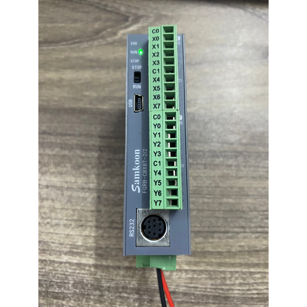 PLC SAMKOON FGRB-C8X8T-2/2 เอาต์พุต 16I/O pulse เครื่องกําเนิดไฟฟ้าทรานซิสเตอร์ถอดชิ้นส่วน