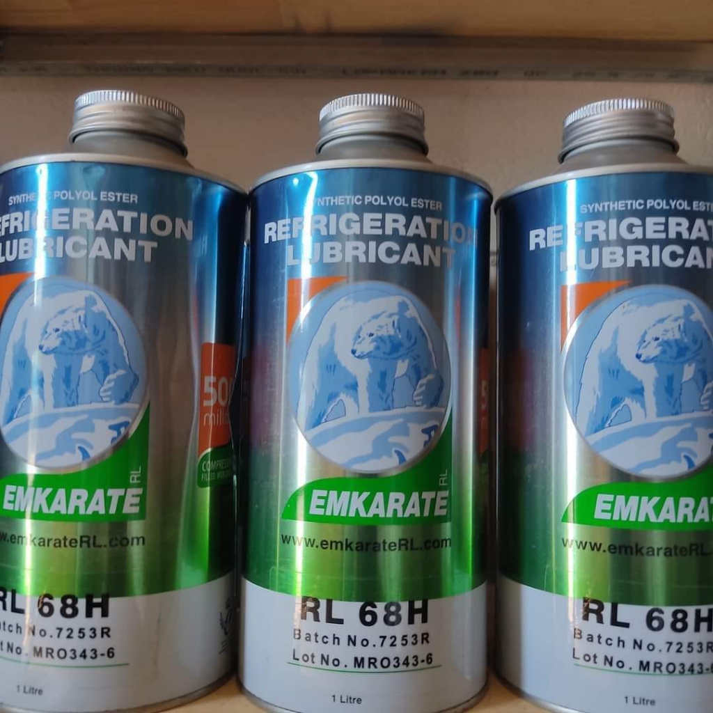 น้ํามันทําความเย็นเครื่องปรับอากาศรถยนต์ Bear Oil RL68H. อะไหล่แอร์รถยนต์