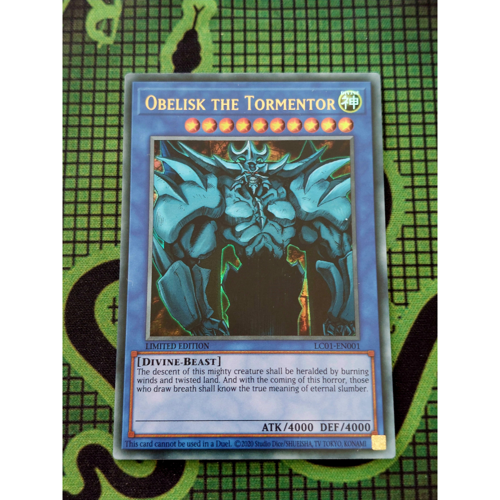 [ Do Lac Shop ] Yugioh Monster Obelisk the Tormentor Card - LC01-EN001 - Ultra