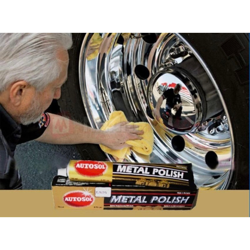 AUTOSOL Metal POLISHING CREAM (สินค้าREAL นําเข้าจากเยอรมัน) - Autosol Metal Polish 75ml