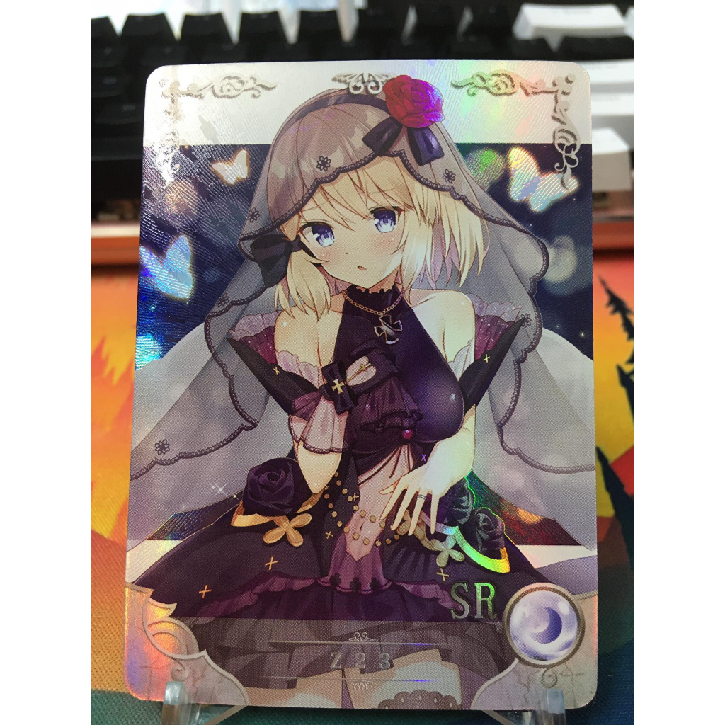(Rain15) การ์ดตัวอักษร Z23 มุมโค้งมน – Azur Lane NS-05 – SR