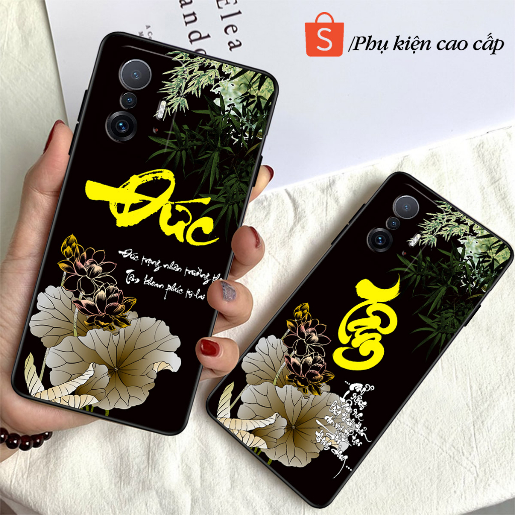 เคส Xiaomi 11T - Xiaomi 11T Pro - เคส Xiaomi พิมพ์ลาย Tam an, Puc ใหม่ล่าสุด, Duc การประดิษฐ์ตัวอักษ