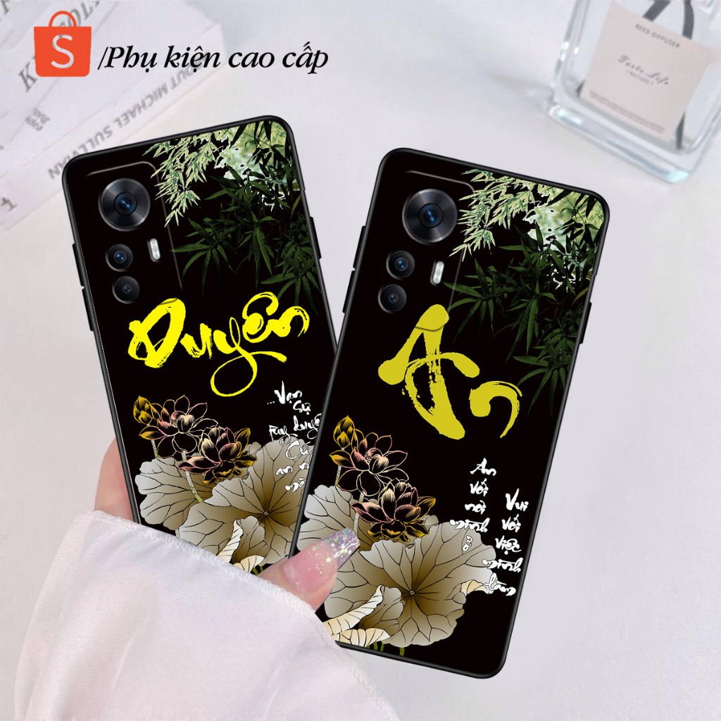 เคส Xiaomi 12T - Xiaomi 12T Pro - เคส Xiaomi พิมพ์ลาย Tam an, Puc ใหม่ล่าสุด, Duc การประดิษฐ์ตัวอักษ