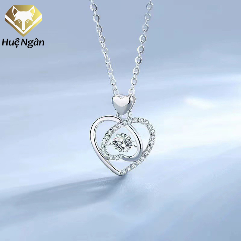Hue Ngan สร้อยคอเงิน 925 - หัวใจน่ารัก PP1877
