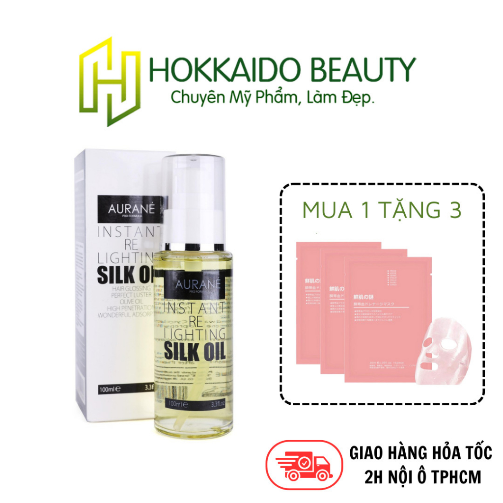 โอลีฟ AURANE Re-Lighting Silk Oil Hair Gloss Oil 100มล