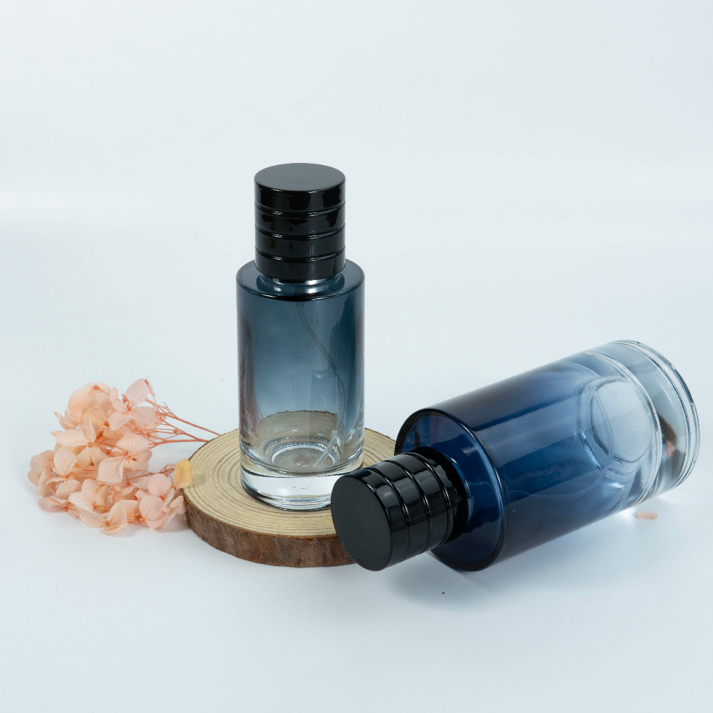 ตัวอย่างขวดน้ําหอมแก้วสไตล์ Sau.vage 50ml / 100ml สเปรย์หมอก