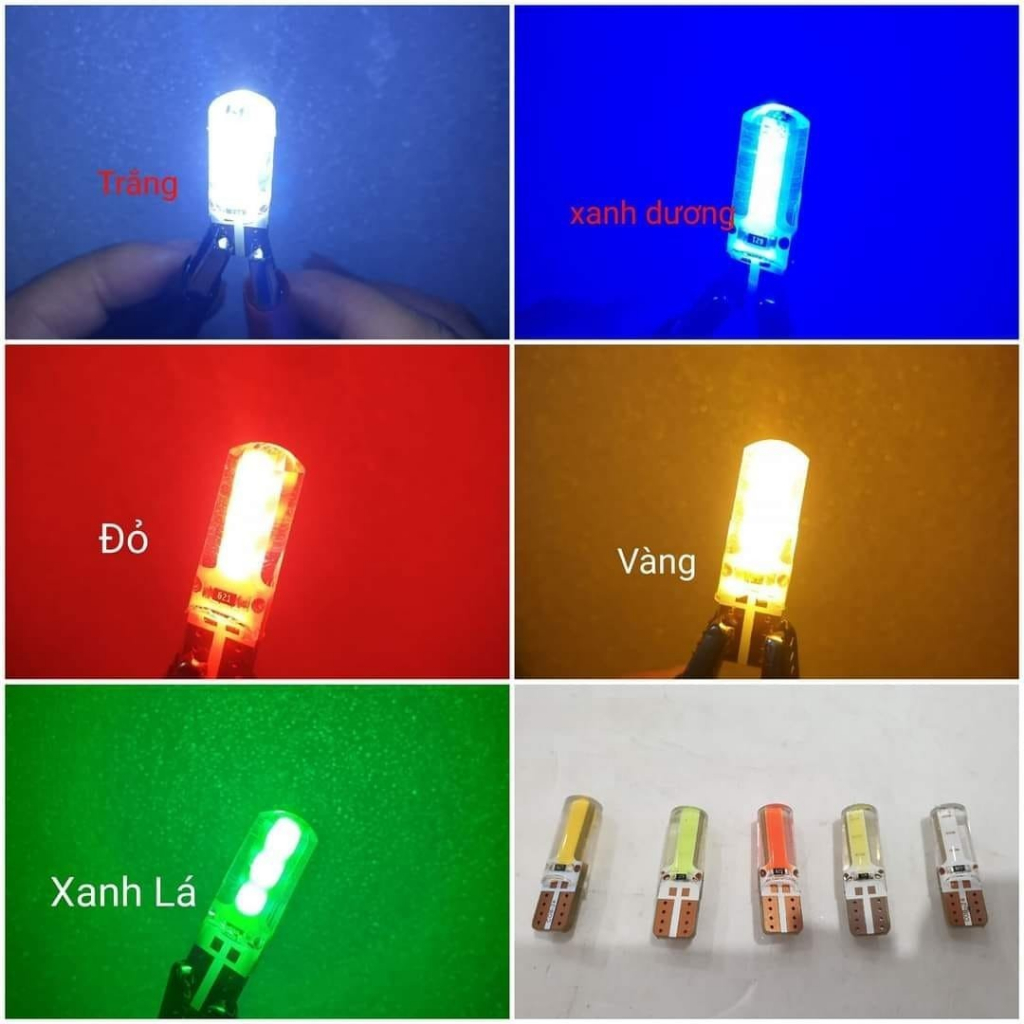 หลอดไฟ LED T10 ติดไฟ Demi ไฟ LED รถยนต์