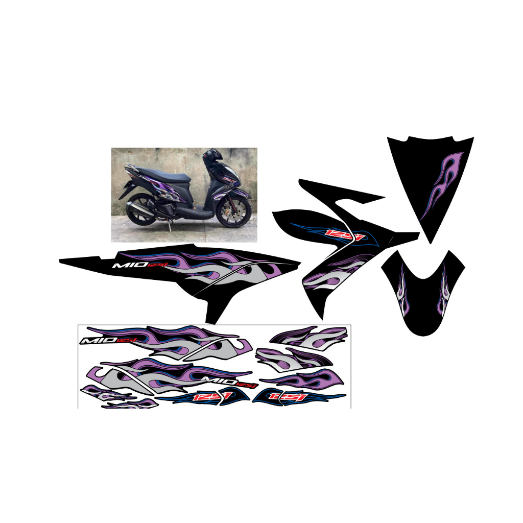 LUVIS STAMP สีม่วง สีดํา สีเทา FIRE BEAM DESIGN