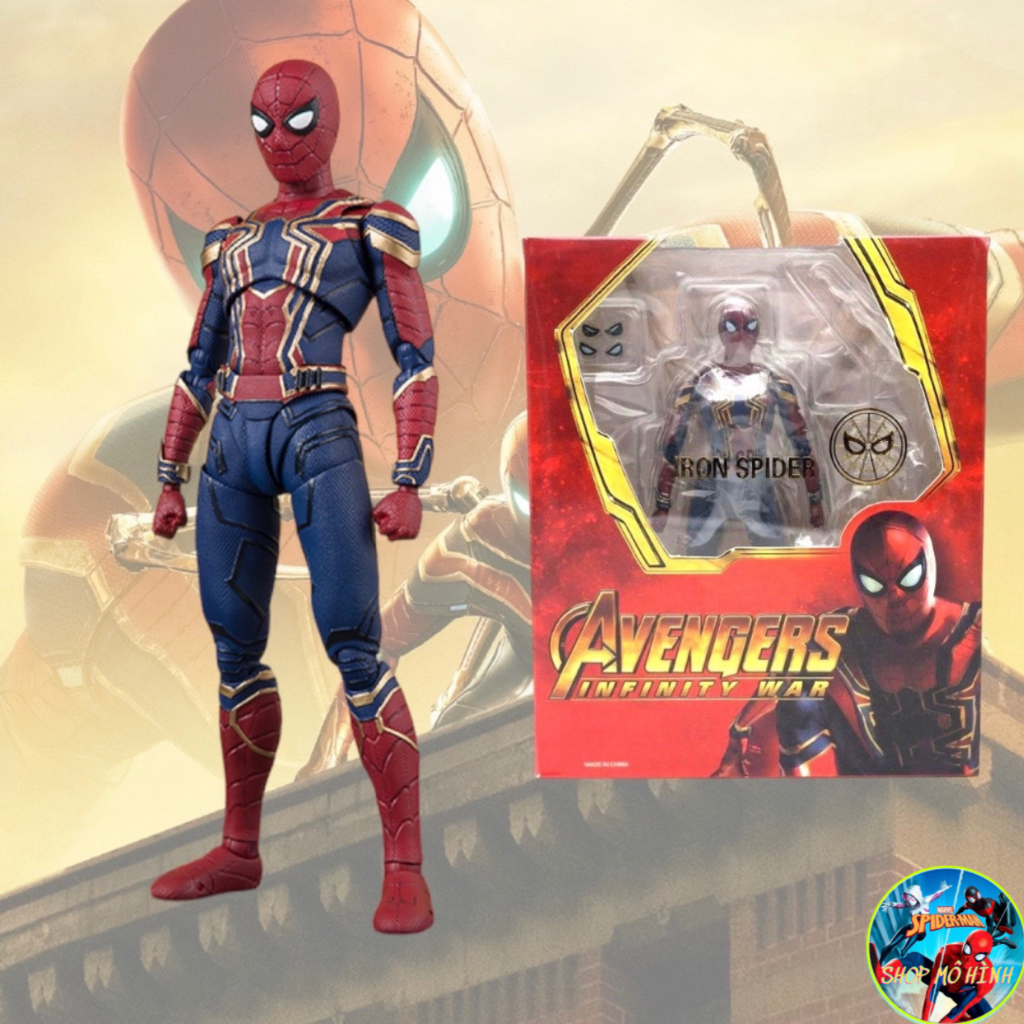 Iron Spider Man Avengers Infinity War SHF bootleg Model