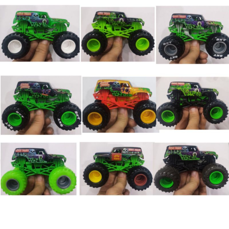 รถ Monster Jam รหัส M-374 ไม่มีกล่อง สเกล 1:64 จาก Spin Master