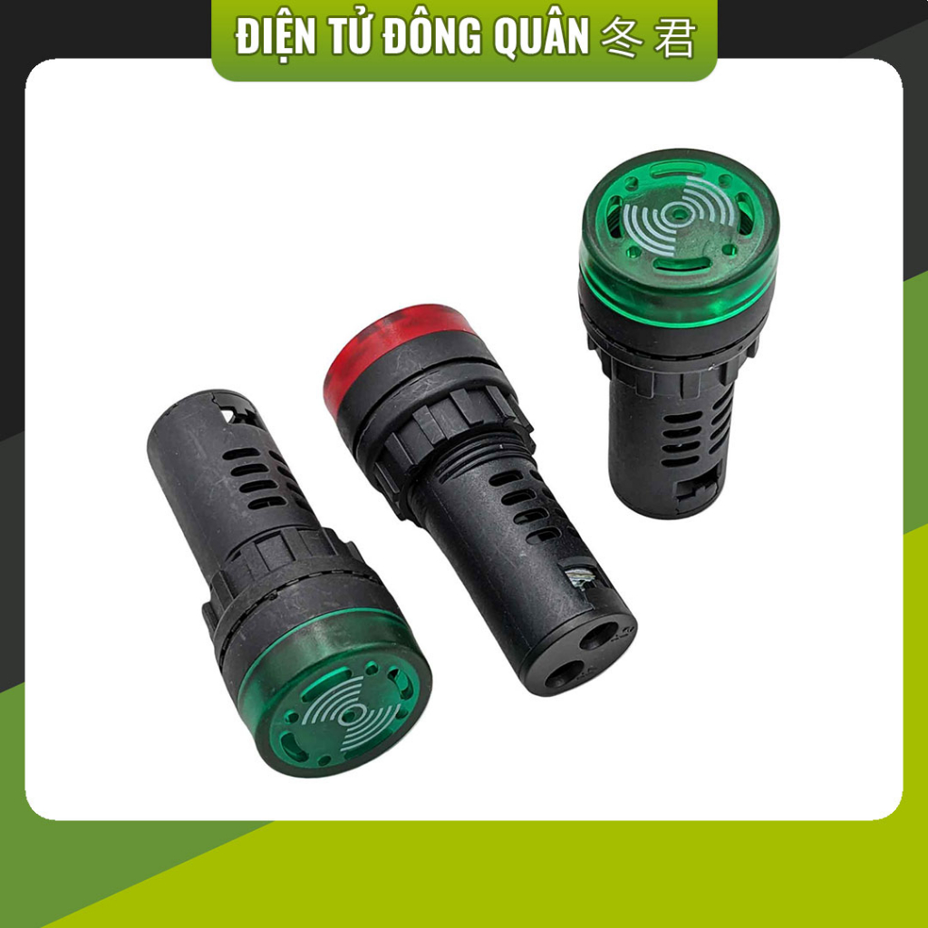 [HCM] ไฟแสดงสถานะพร้อม buzzer AD16-22SM