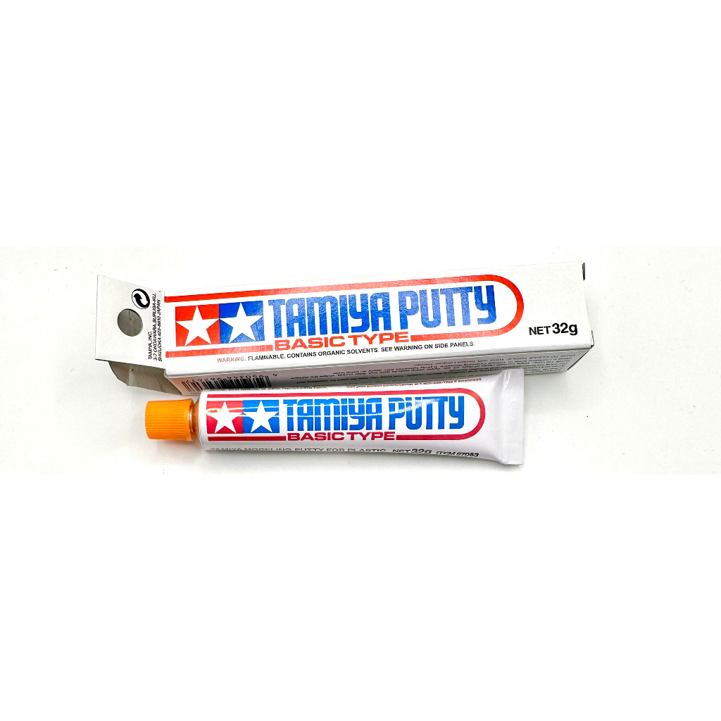 Tamiya Putty Basic Type 32g รุ่นซ่อมและเติมหลอดกาว - เครื่องมือโมเดล