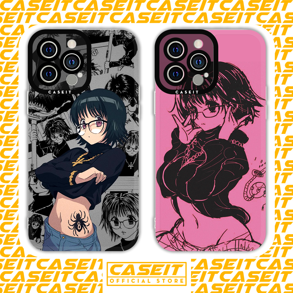 Caseit AnimeShizuku hunter x hunter ความงามขอบสี่เหลี่ยมเคส iphone 8/8plus/x/xs/11/12/13/14/pro/max/plus/promax