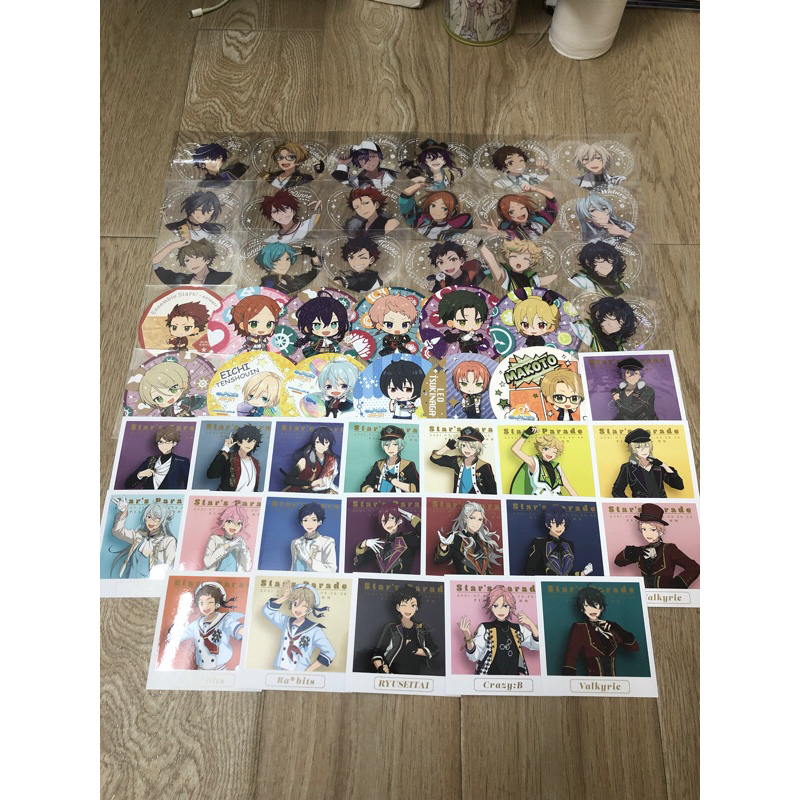 เติมเต็มจานรองแก้ว การ์ด สติ๊กเกอร์ Ensemble Stars!! -Enstar