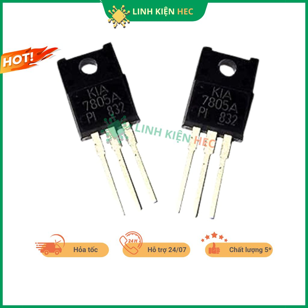 Power IC KIA7805 KIA7812 KIA7815 KIA7824 ส่วนประกอบ KEC คุณภาพดีของแท้